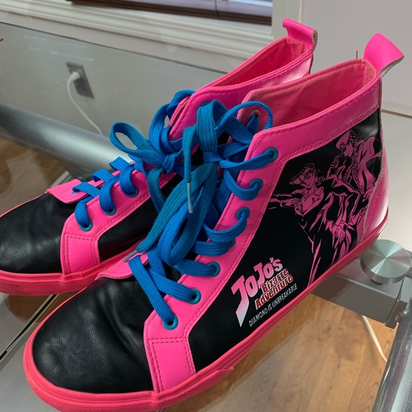 OFFERS??? Super Fun JoJo’s Bizarre Adventure high tops - Picture 3 of 6